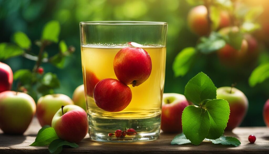 boosting immunity with apple juice